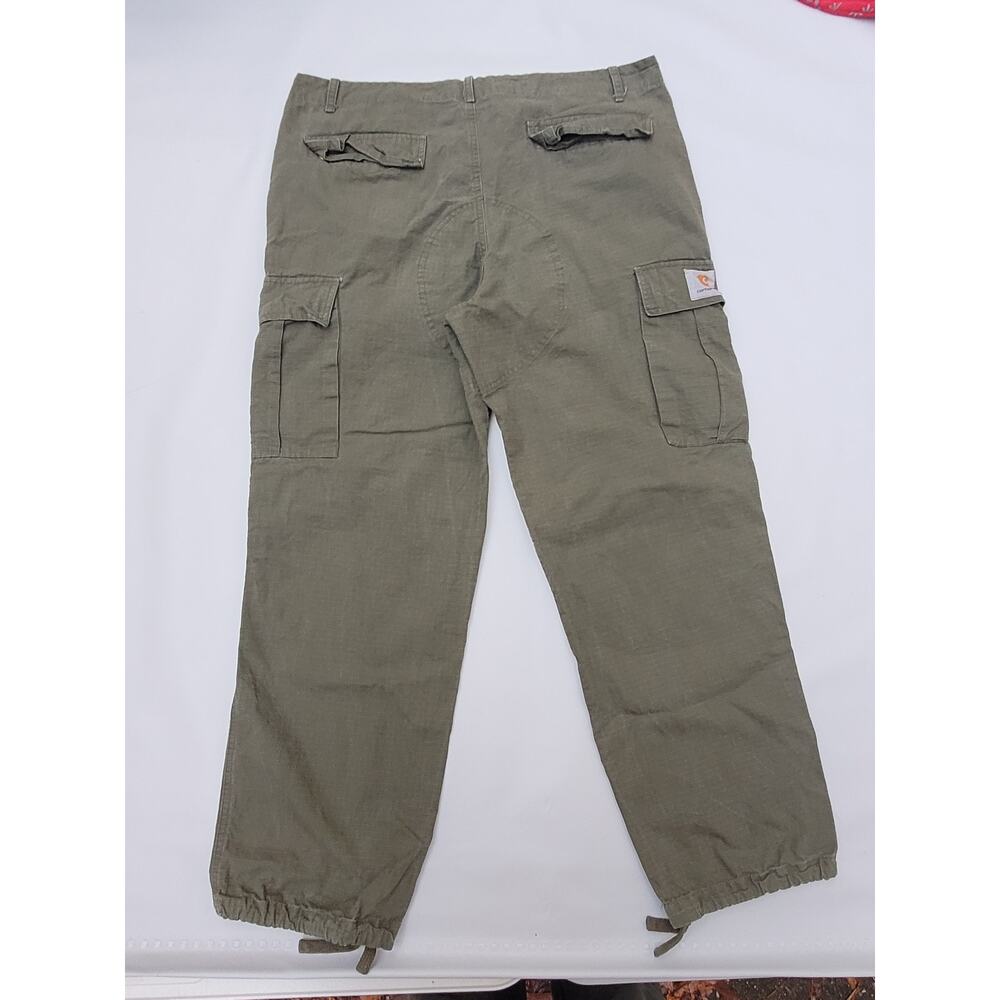 Carhartt WIP Olive Cargo Pants - Picture 2 of 7